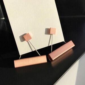 COS Wire Metal Earrings